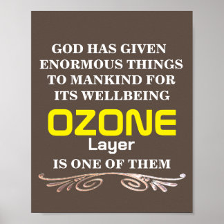 OZONE-Plakat Poster