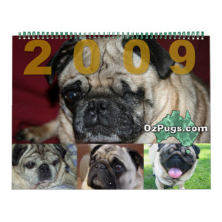 OzPugs 2009 Großer Kalender