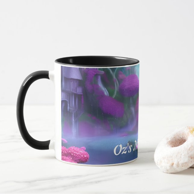 Oz's Morning Tee Personalisiert anpassbar Tasse (Mit Donut)