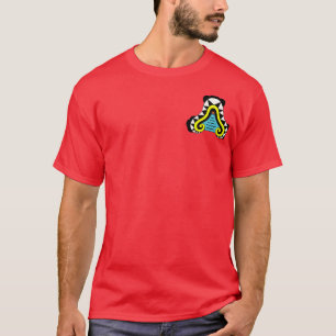 Oztotl - aztekisches Höhlen-Symbol T-Shirt