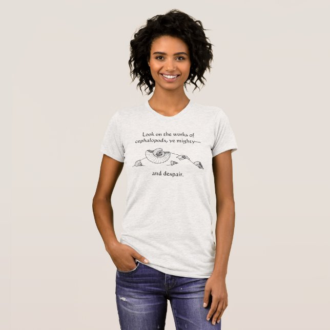 Ozymandias der Tintenfisch T-Shirt (Vorne ganz)