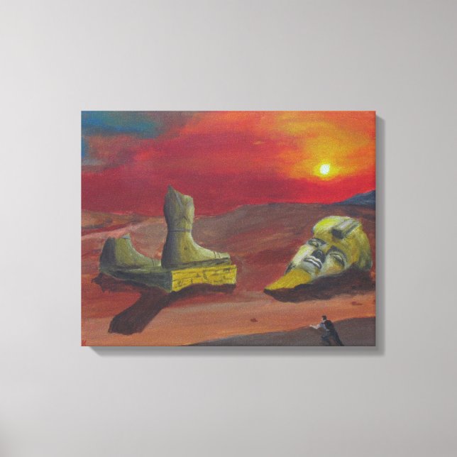 Ozymandias Leinwanddruck (Vorderseite)