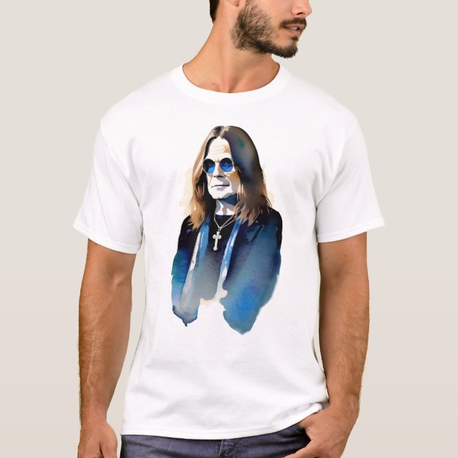Ozz Watercolor T-Shirt (Vorderseite)