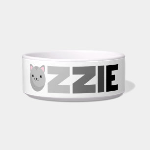 Ozzie Gray oder Ginger Cat Bowl Napf