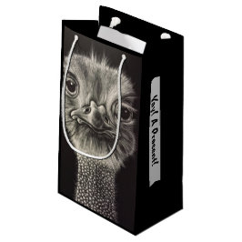 Ozzie Ostrich Geschenktasche Kleine Geschenktüte