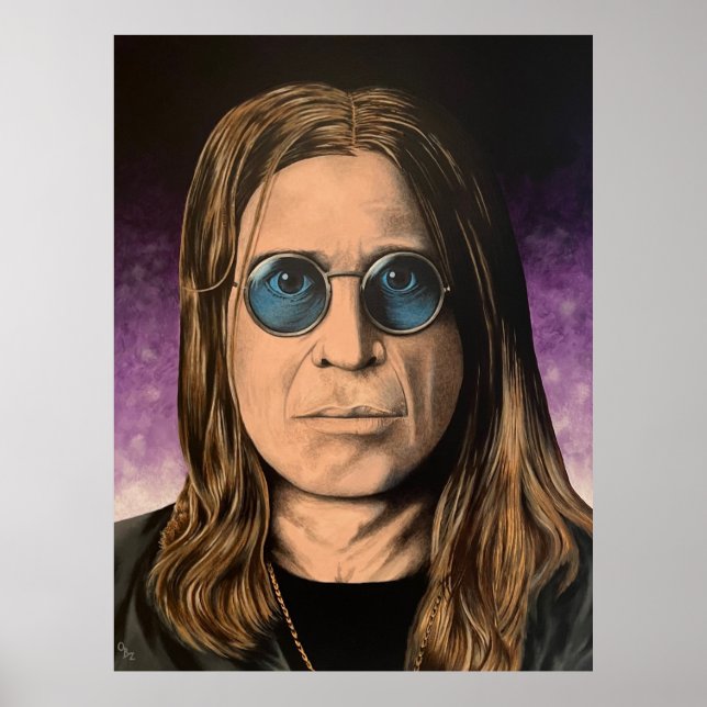"Ozzy" Fine Art Print Poster (Vorne)
