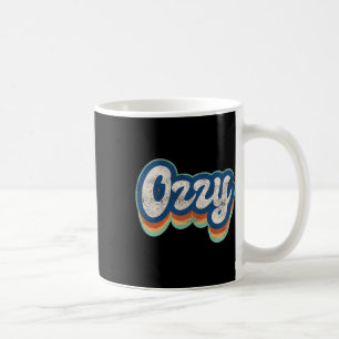 Ozzy Vorname Junge Vintage-Stil 70er 80er Persönli Kaffeetasse