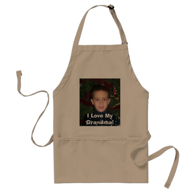 P0002723 (2), i-Liebe meine Großmutter! Schürze (Vorne)
