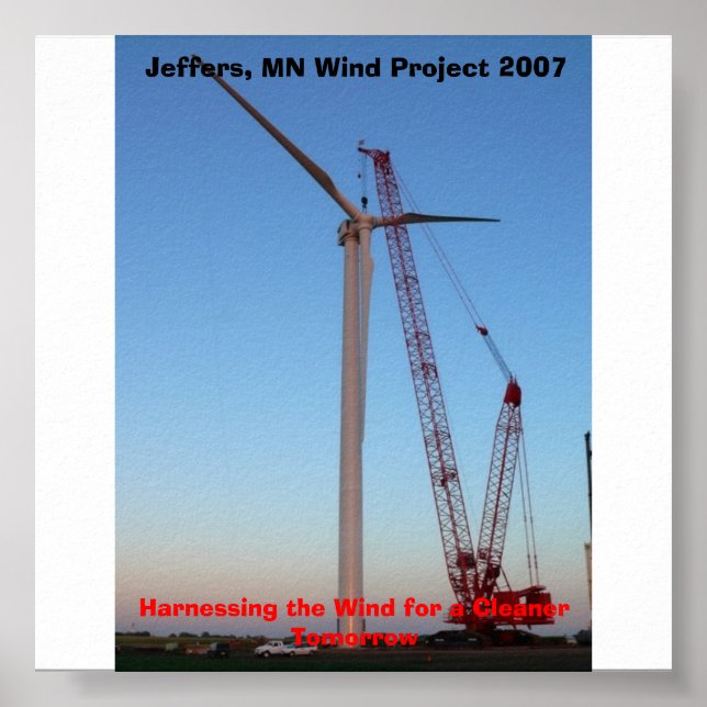 P1050450, Jeffers, MN Wind Project 2007, Harnes.. Poster (Vorne)