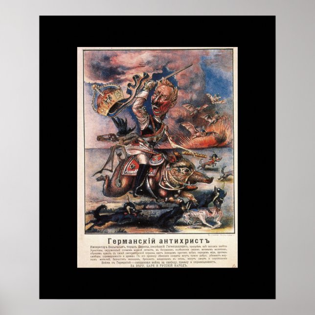 P1331 - Das deutsche Anti-Christ_Propaganda Poster (Vorne)