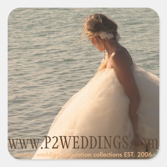 P2 Hochzeiten Kleine Sticker (Vorderseite)