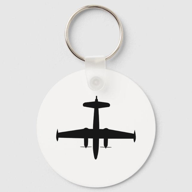 P2V Neptun-Silhouette Schlüsselanhänger (Vorderseite)