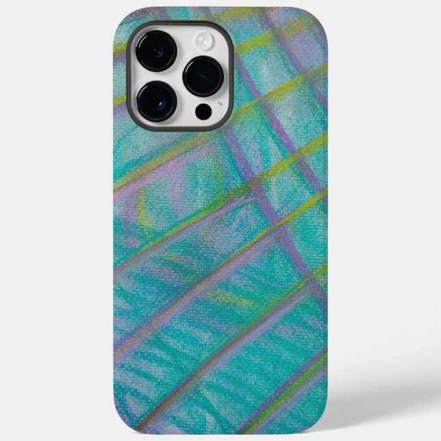 P34 Einzigartige farbenfrohe abstrakte Kunst Case-Mate iPhone Hülle (Rückseite)