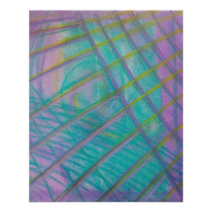 P34 Einzigartige farbenfrohe abstrakte Kunst Poster