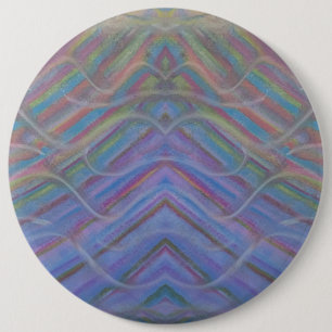 P40M Einzigartige farbenfrohe abstrakte Kunst Button