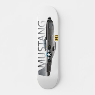 P51 Mustang Skateboard