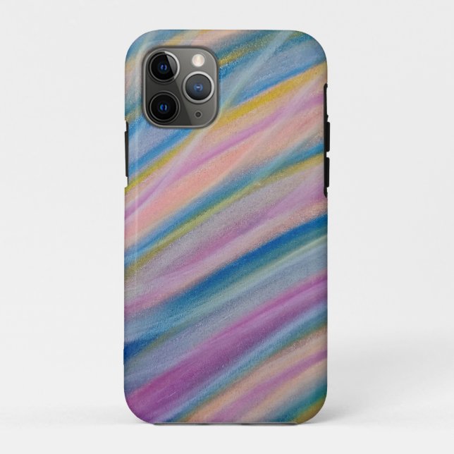 P6 Einzigartige farbenfrohe abstrakte Kunst Case-Mate iPhone Hülle (Rückseite)