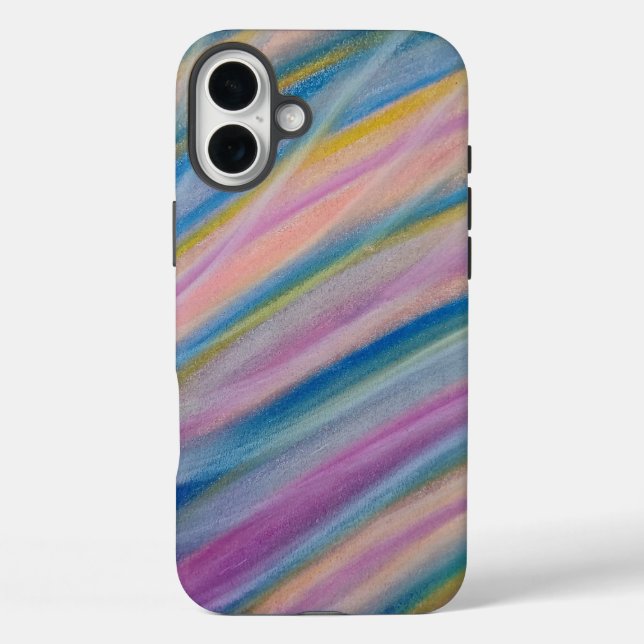 P6 Einzigartige farbenfrohe abstrakte Kunst Case-Mate iPhone Hülle (Rückseite)
