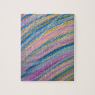 P6 Einzigartige farbenfrohe abstrakte Kunst Puzzle