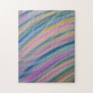 P6 Einzigartige farbenfrohe abstrakte Kunst Puzzle