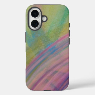 P9 Einzigartige farbenfrohe abstrakte Kunst iPhone 16 Hülle