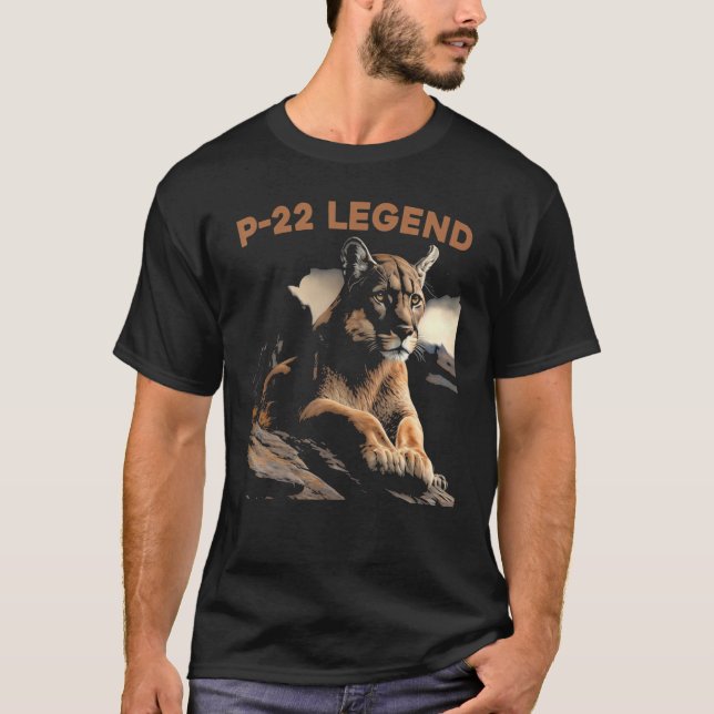 P-22 Mountain Lion Silver Lake P22 T-Shirt (Vorderseite)