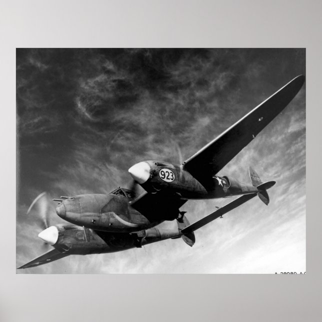 P-38 Blitze Poster (Vorne)