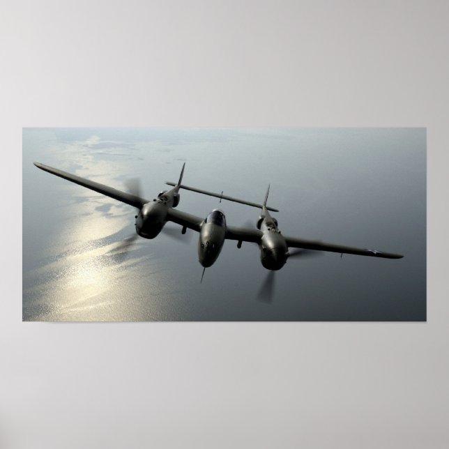P-38 Blitze Poster (Vorne)