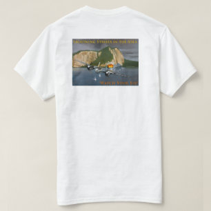 P-38 Blitzschläge im Bereich T-Shirt