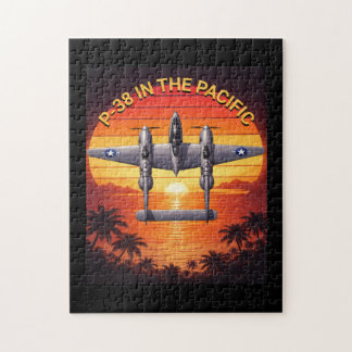 P-38 Lightning im pazifischen Kriegsschauplatz Puzzle