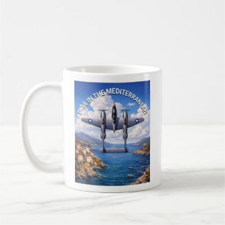 P-38 Lightning in the Mediterranean Theater Kaffeetasse