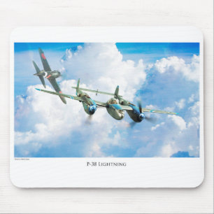 P-38 Lightning Mousepad