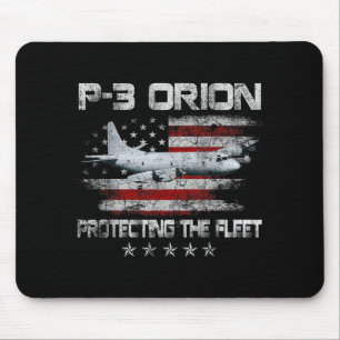 P-3 Orion Sub Hunter Asw Flugzeug Vintag Veteranen Mousepad