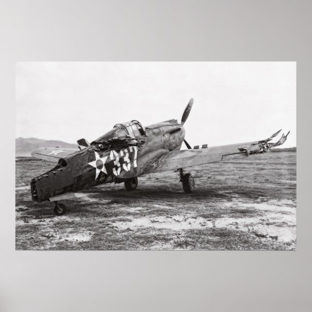 P-40 FLUGZEUG - PEARL HARBOR - 1941 POSTER (Vorne)
