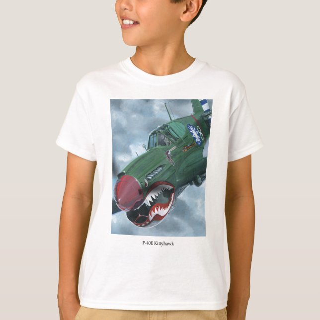 P-40 Kitty Hawk T-Shirt (Vorderseite)