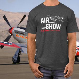 P-40 Vintage Flugzeugmesse Weltkrieg Jahr für Jahr T-Shirt