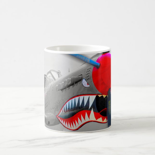 P-40 WARHAWK KAFFEETASSE (Mittel)