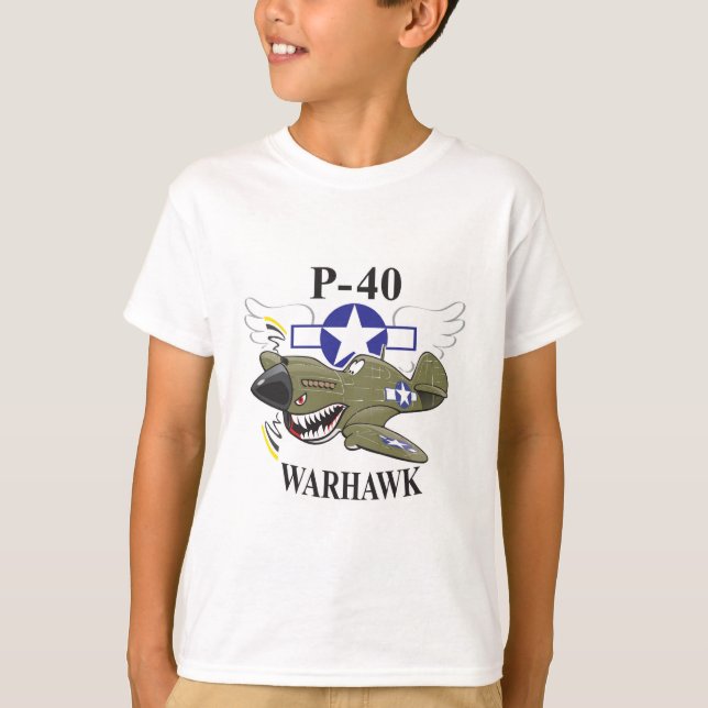 P-40 Warhawk T-Shirt (Vorderseite)