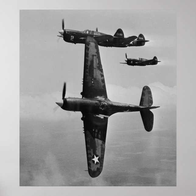 P-40 Warhawks Poster (Vorne)
