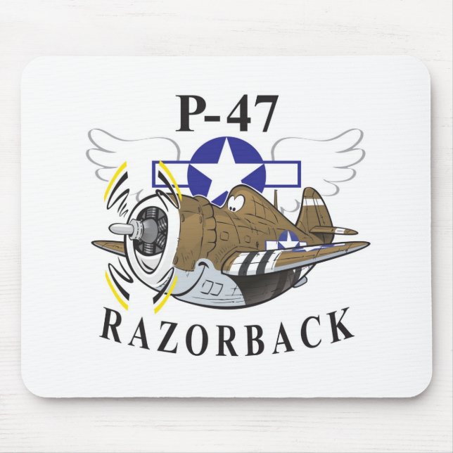 p-47-Donnerbolzen Mousepad (Vorne)