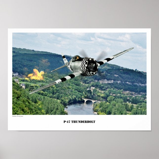 P-47-Donnerbolzen Poster (Vorne)