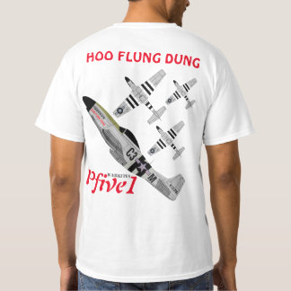 P-51 HOO SCHLEUDERTE MIST T-Shirt