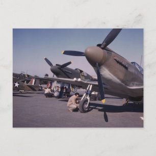 P-51 Mustang, 1942 Postkarte