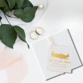 P-51 Mustang Flugzeug Cool Pilot Luftfahrt Geburts Geschenkanhänger