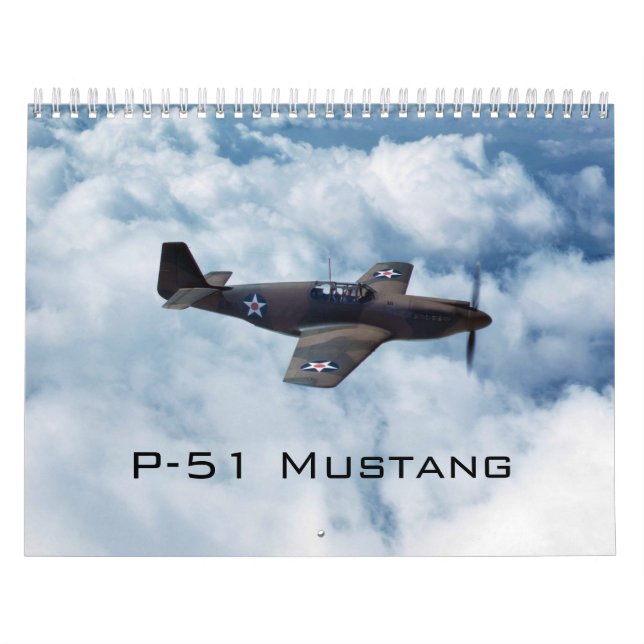 P-51 Mustang Kalender (Titelbild)