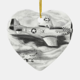 (P-51) Mustang Keramikornament