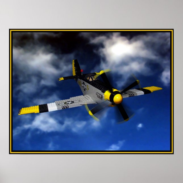 P 51 Mustang Poster (Vorne)