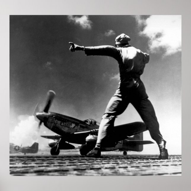 P-51 Mustang Poster (Vorne)