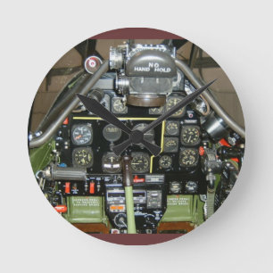 P-51 MUSTANG RUNDE WANDUHR