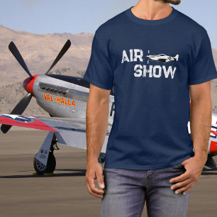 P-51 Vintage Militärmesse WW2 T-Shirt